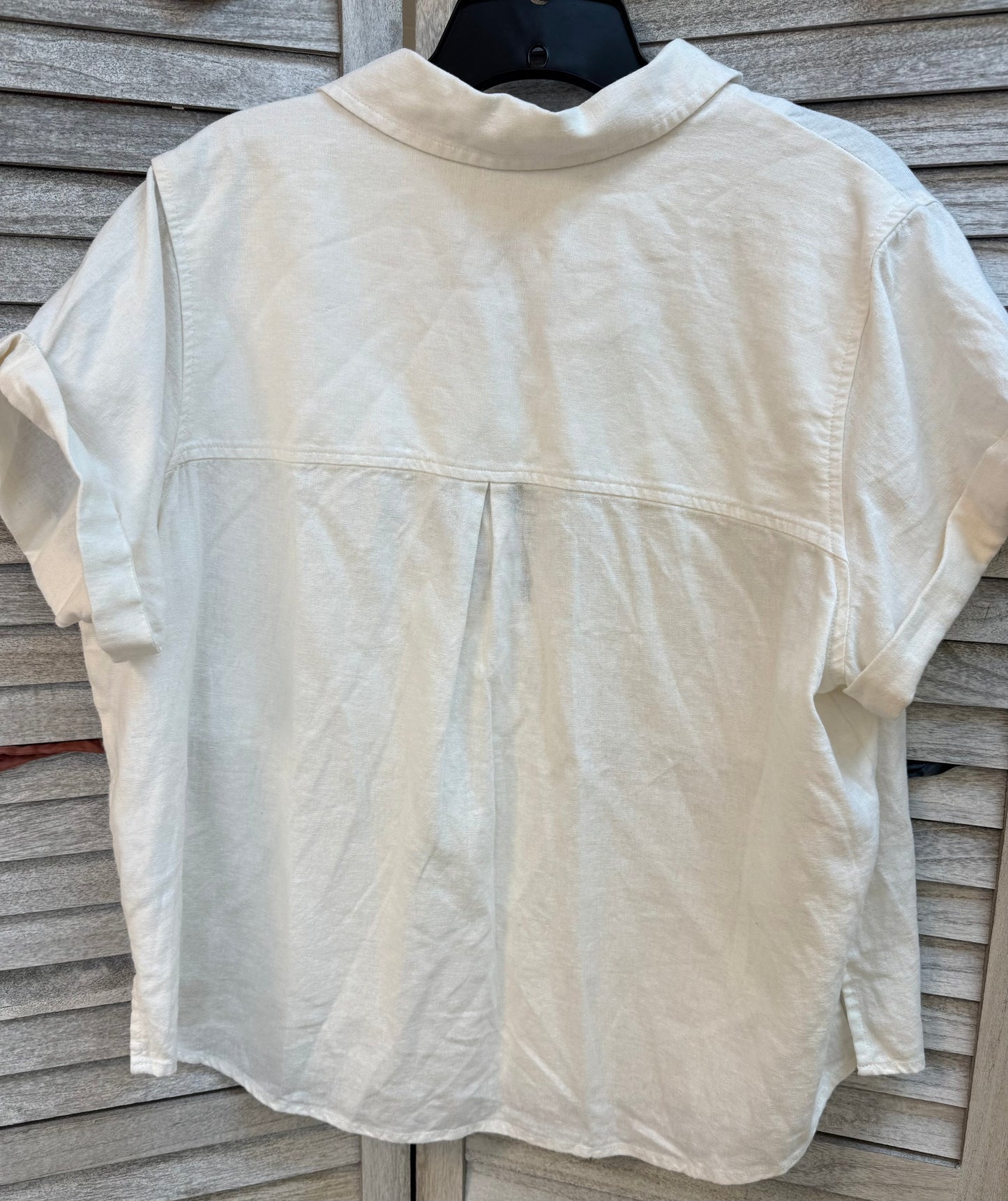 Universal Threads Linen Blend Top Large NWT!