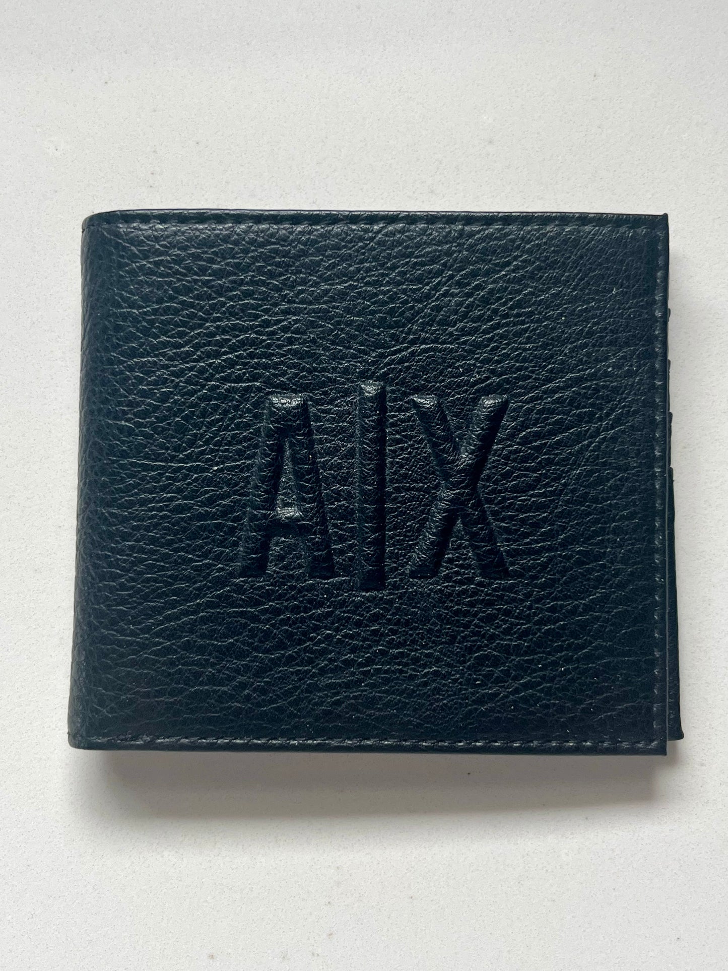 Armani Exchange Leather Logo Bifold Wallet