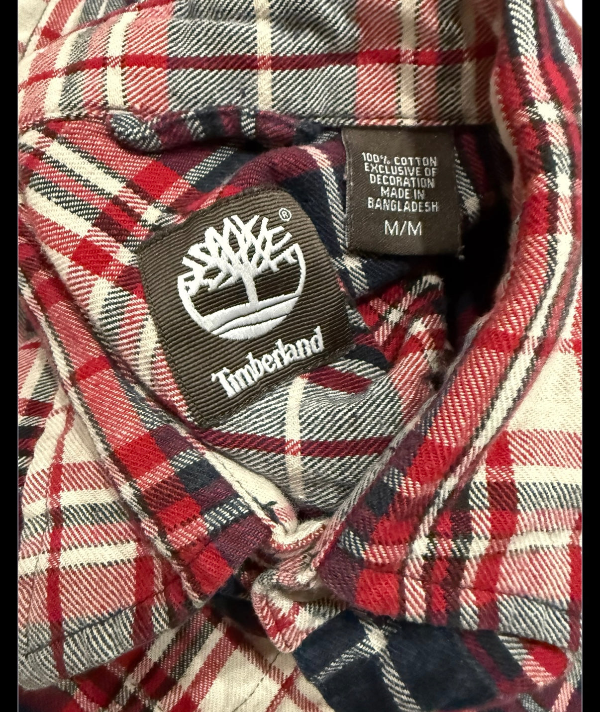 Timberland Men's Flannel Shirt Medium