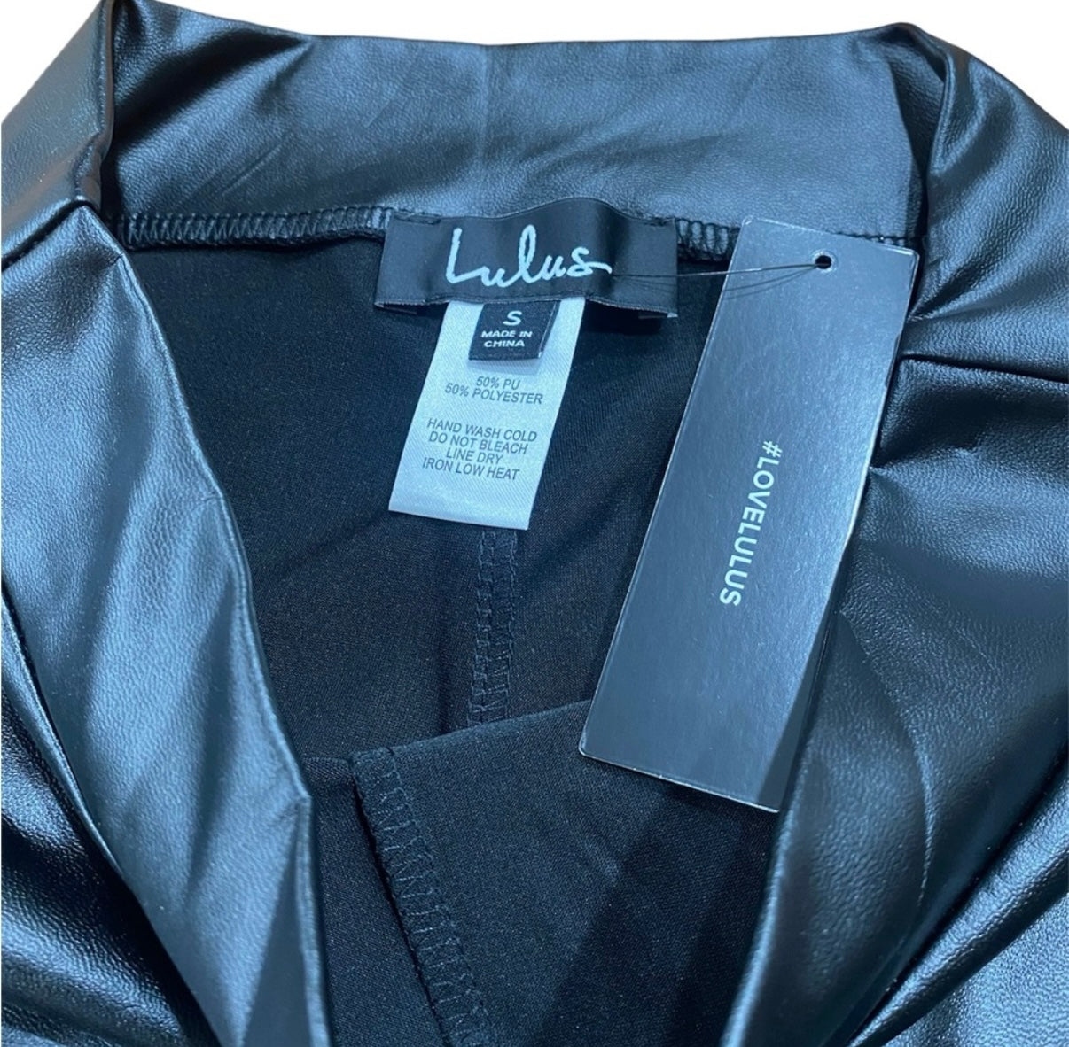 Lulus Faux Leather Pants Small
