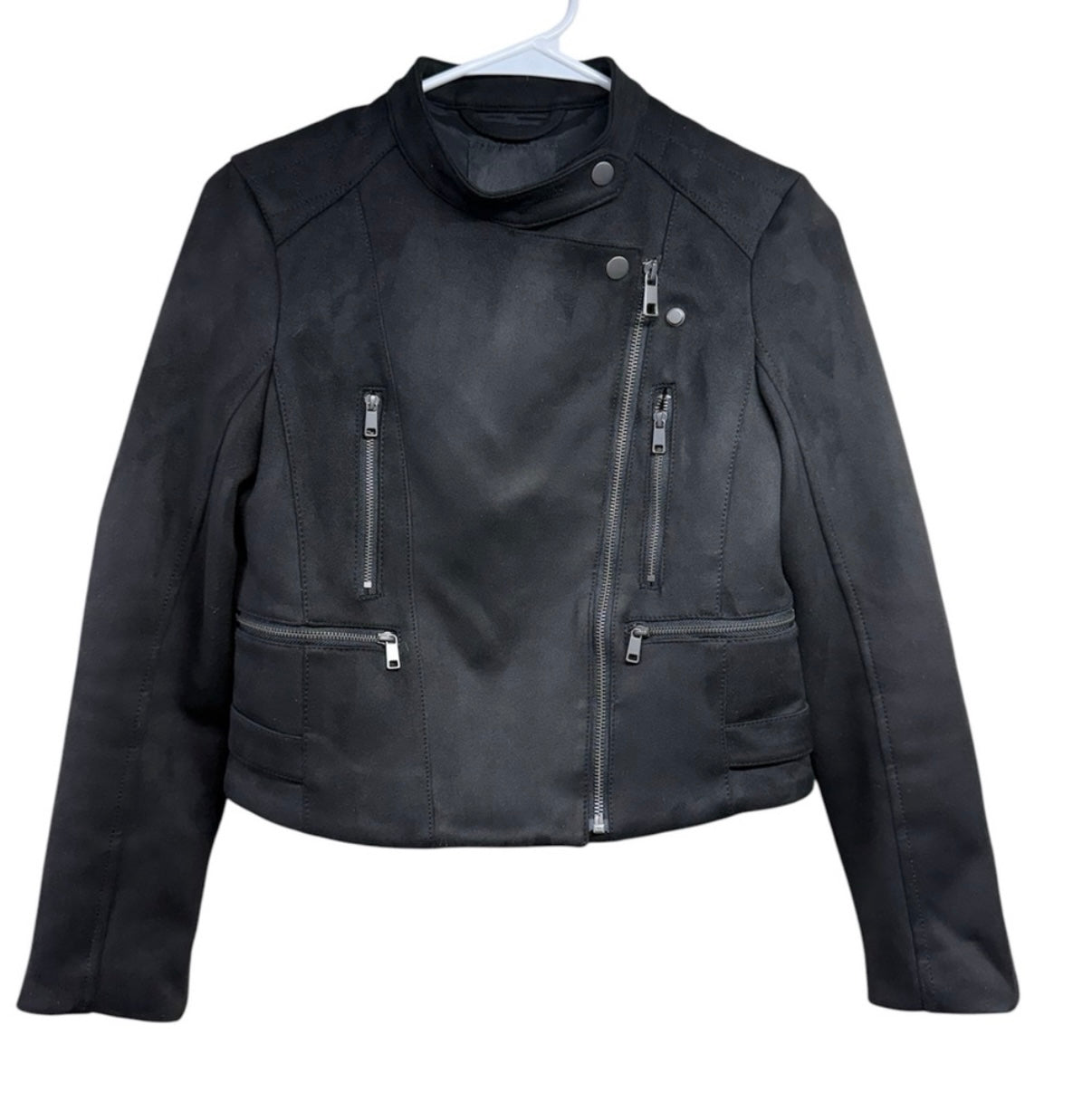 Banana Republic Suede Moto Jacket XS