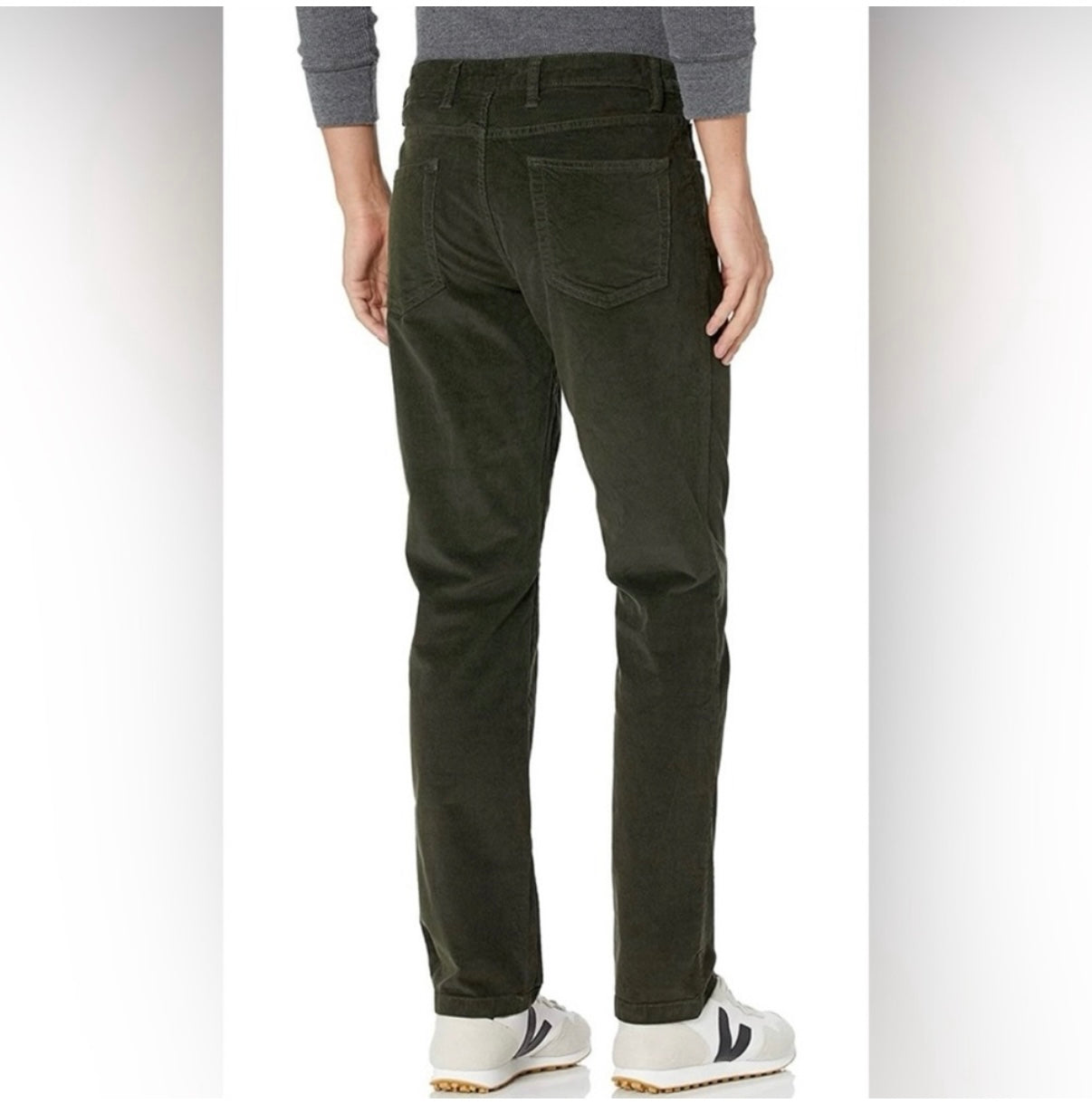 GOODTHREADS Green Coduroy Pants 34X30
