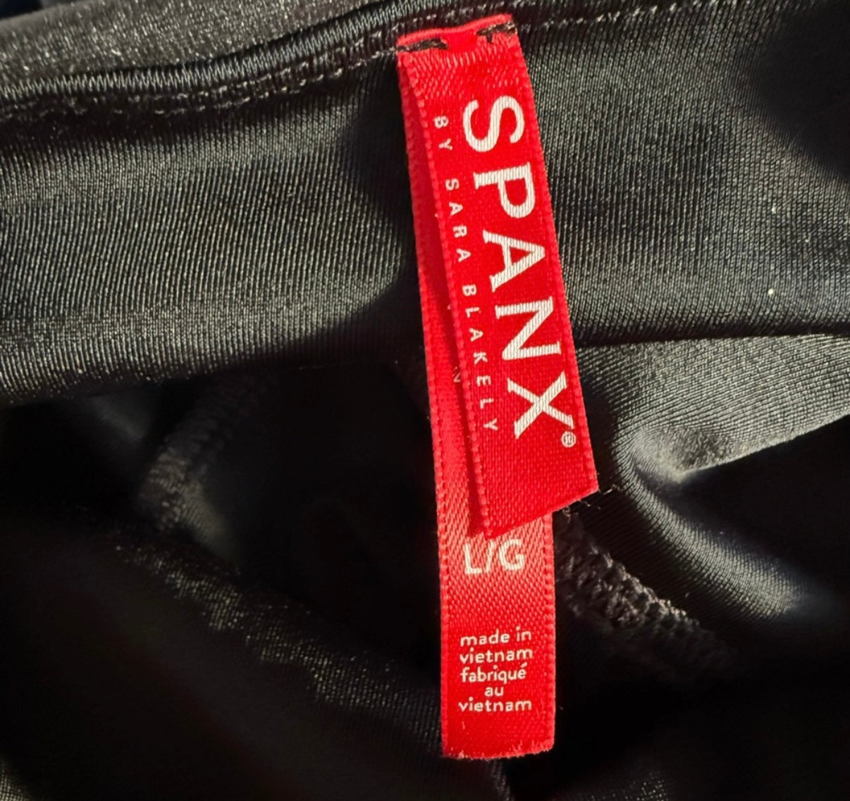 Spanx Black Legging Large