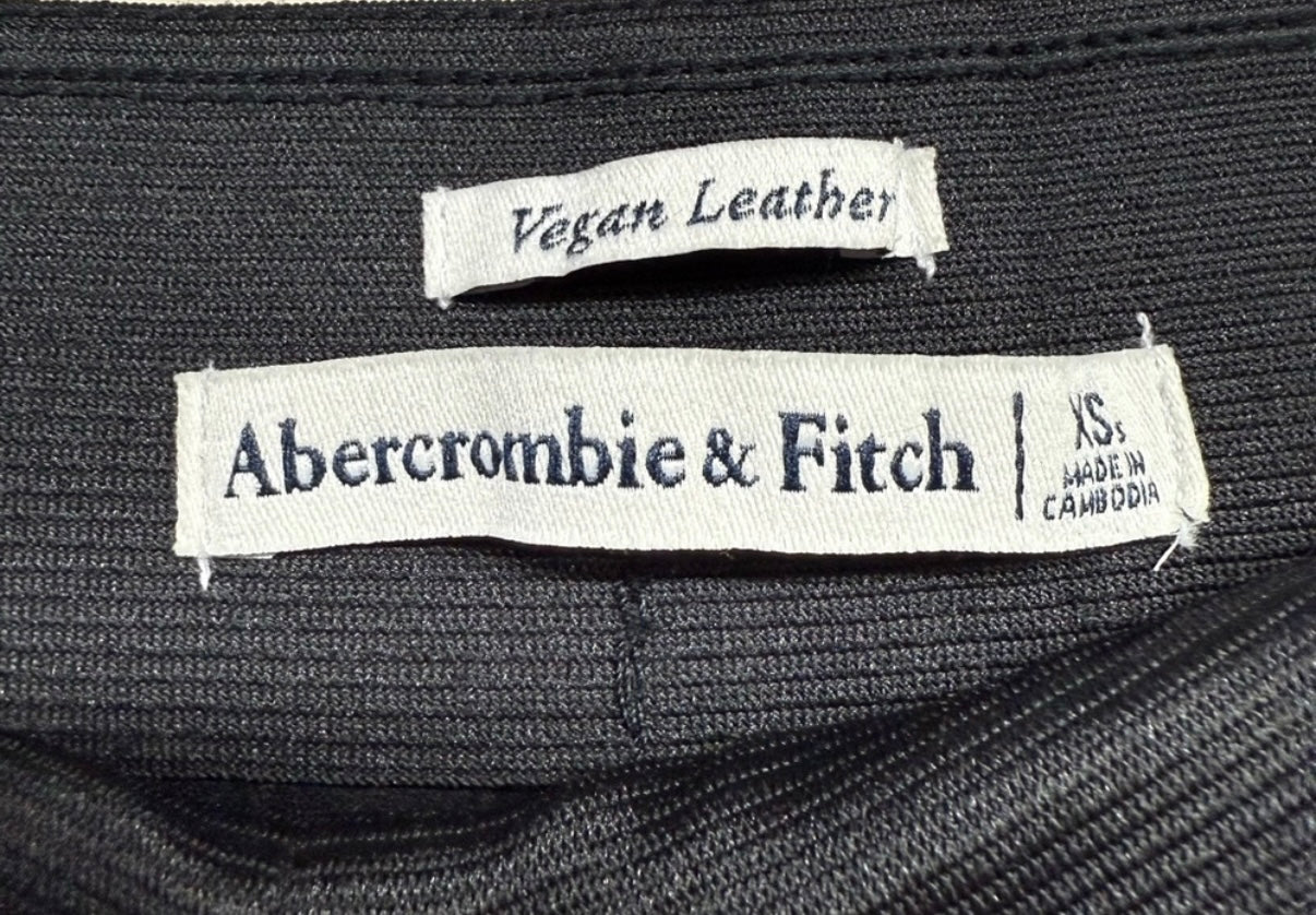 Abercrombie & Fitch Vegan Leather Pant XS