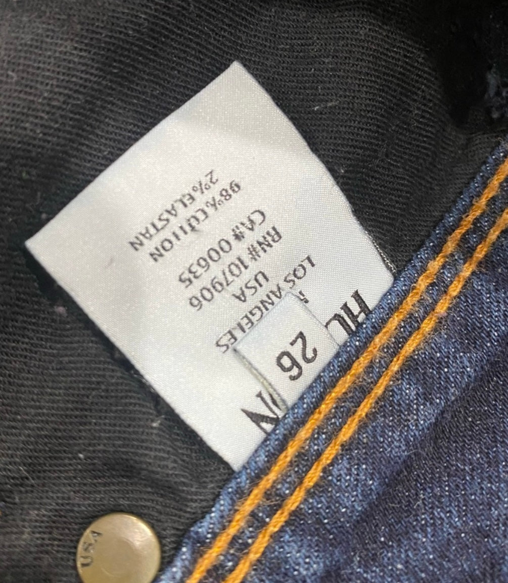 Hudson Colin Jeans Size 26