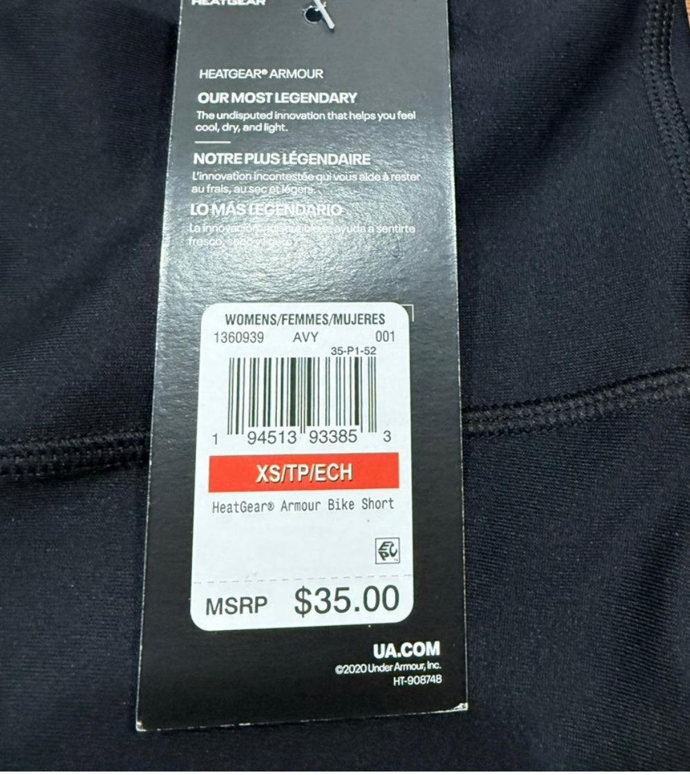 Under Armour Compression Shorts XS New!
