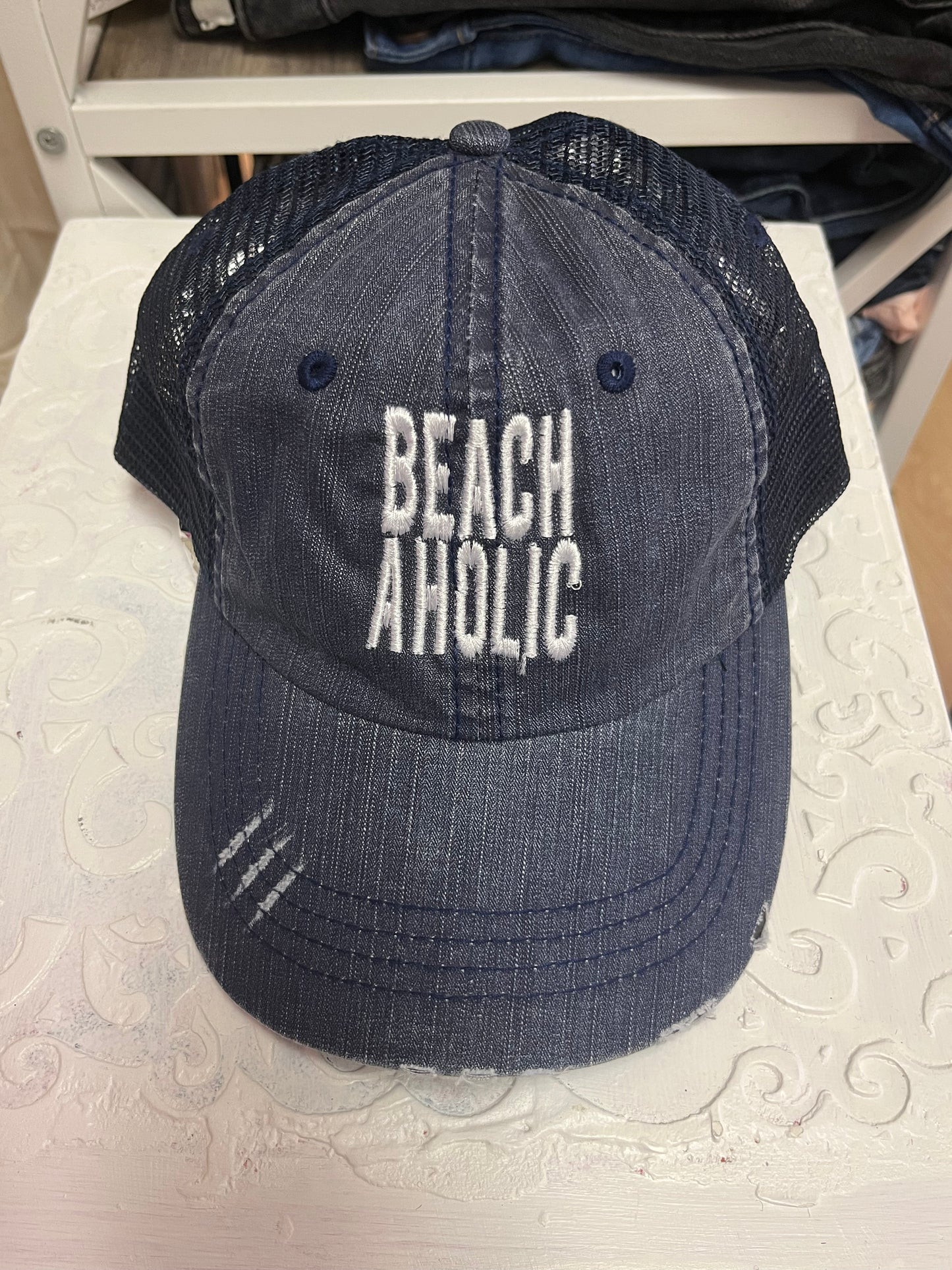 Beach Aholic Trucker Hat
