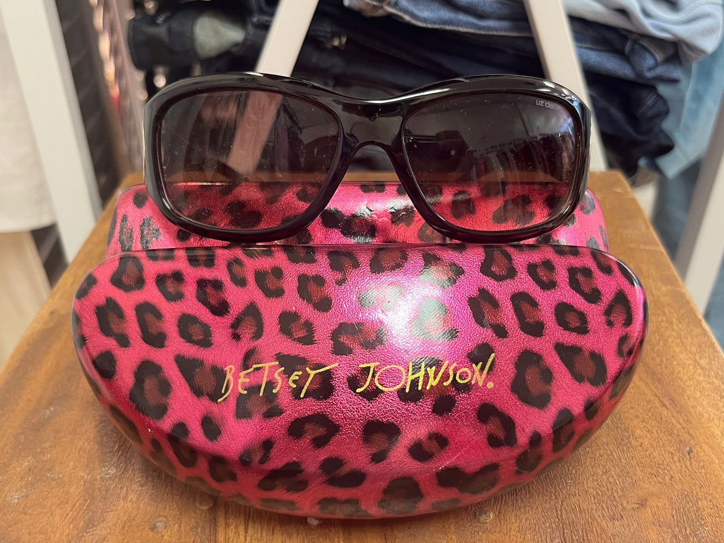 Betsey Johnson sunglasses (with case)