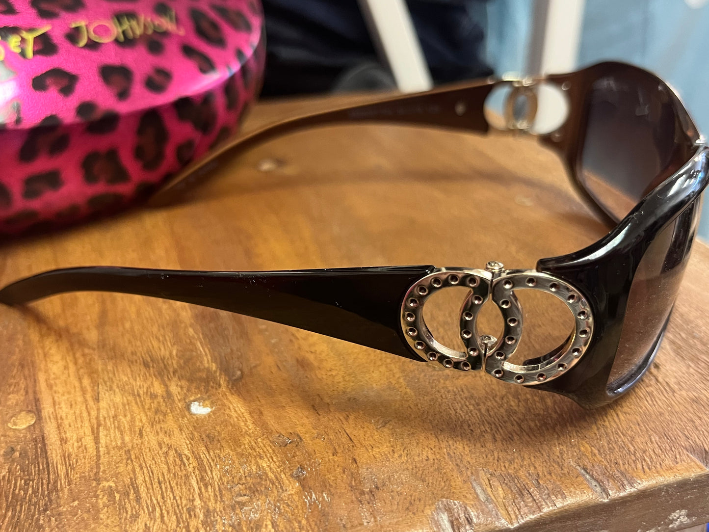 Betsey Johnson sunglasses (with case)