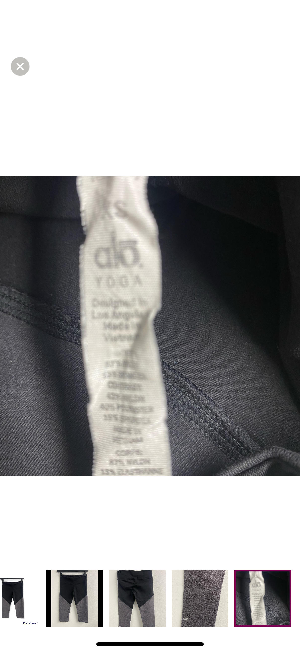 Alo Capri Legging Size XS