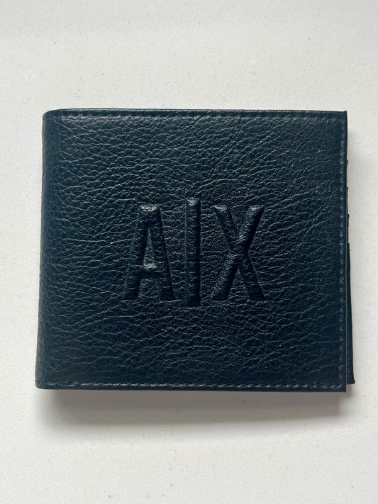 Armani Exchange Leather Logo Bifold Wallet