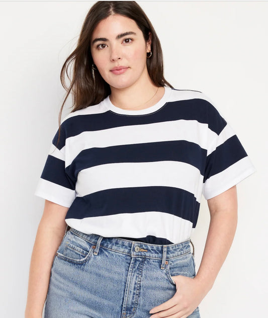 Old Navy Classic Striped Tee Sizes S, & M