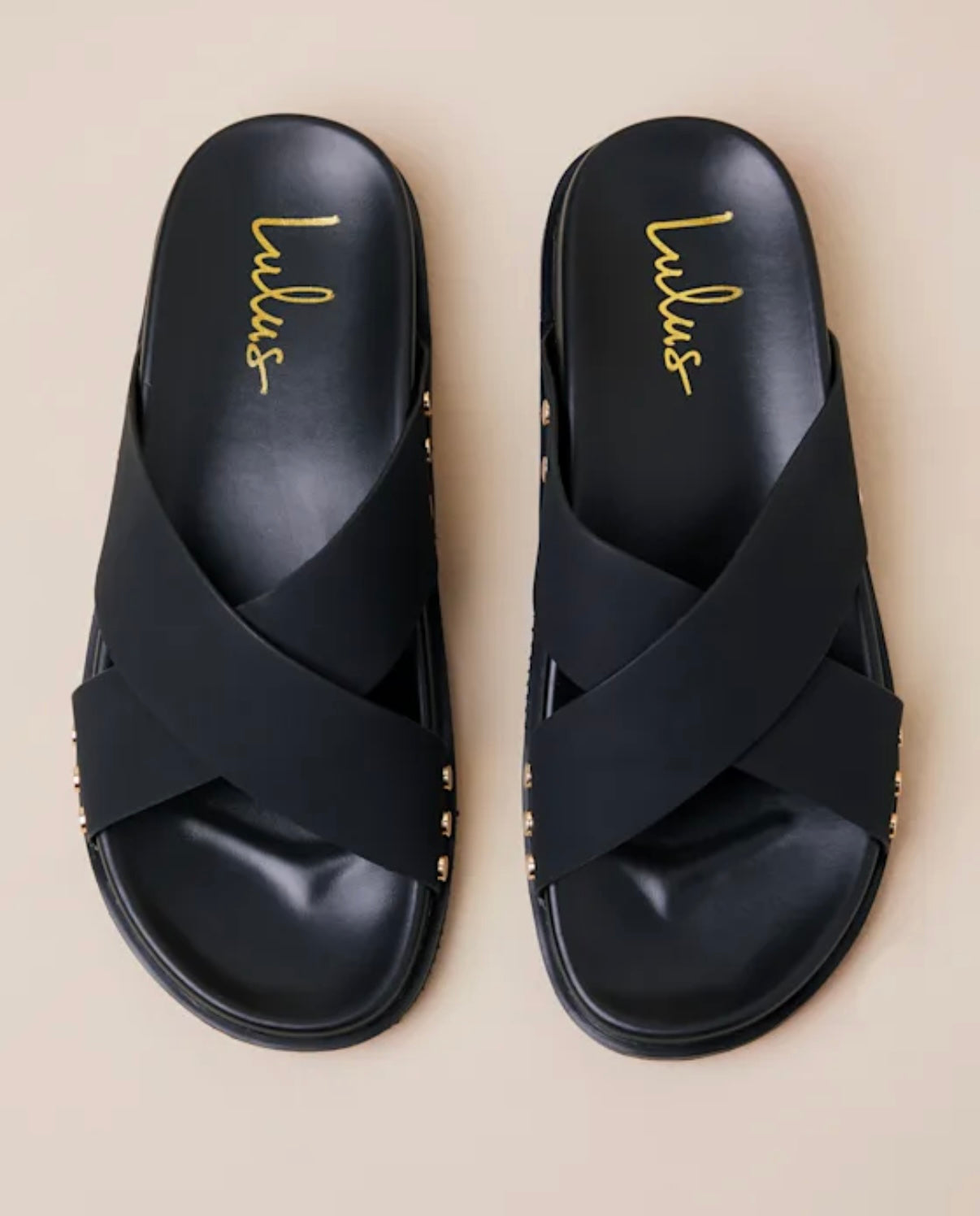Lulus Studded Slide Sandal Size 9 New