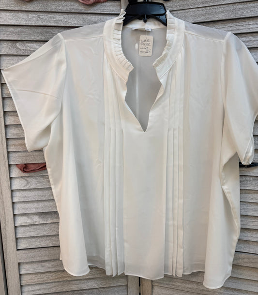 Calvin Klein Ivory Blouse Size 2X