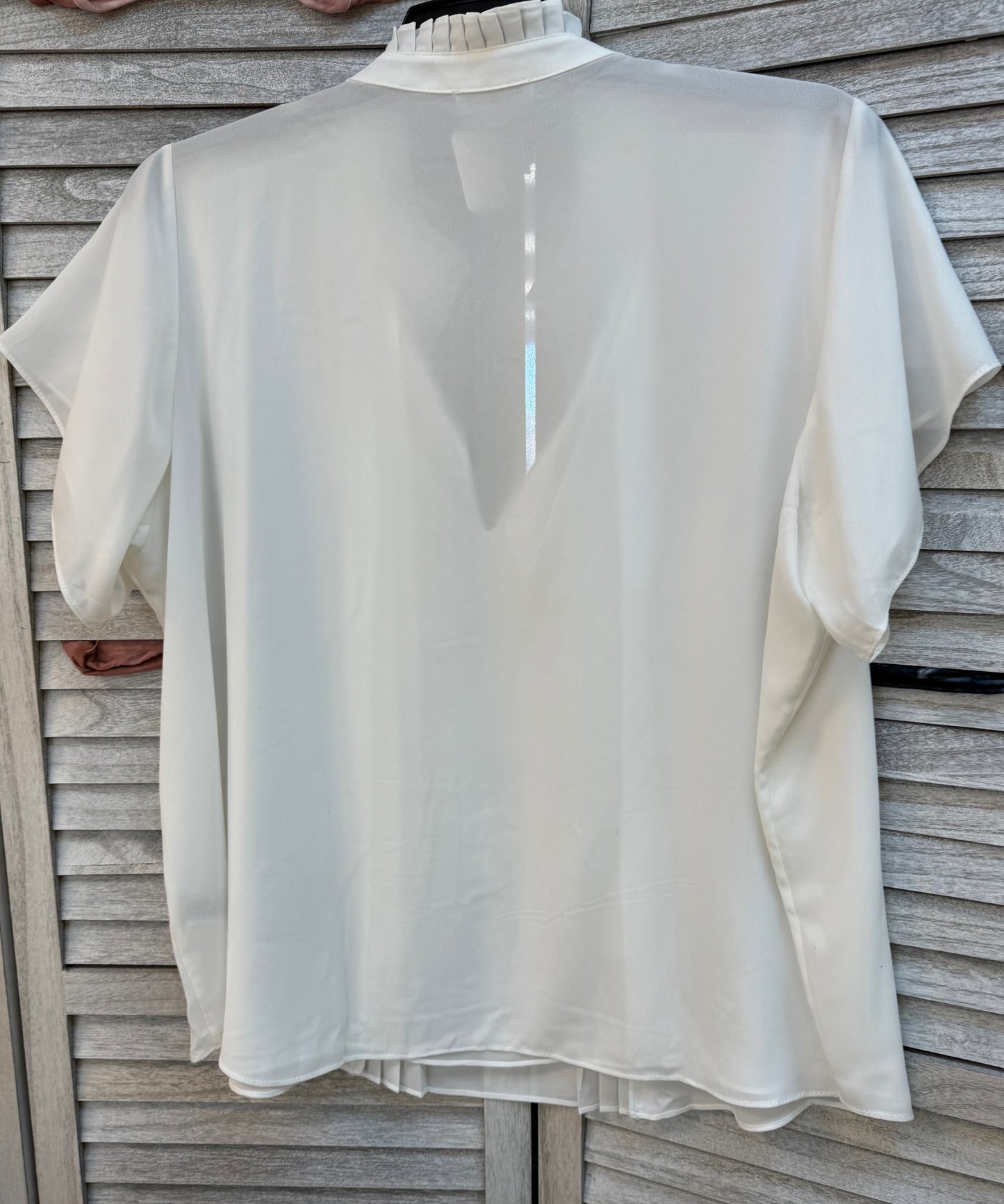 Calvin Klein Ivory Blouse Size 2X