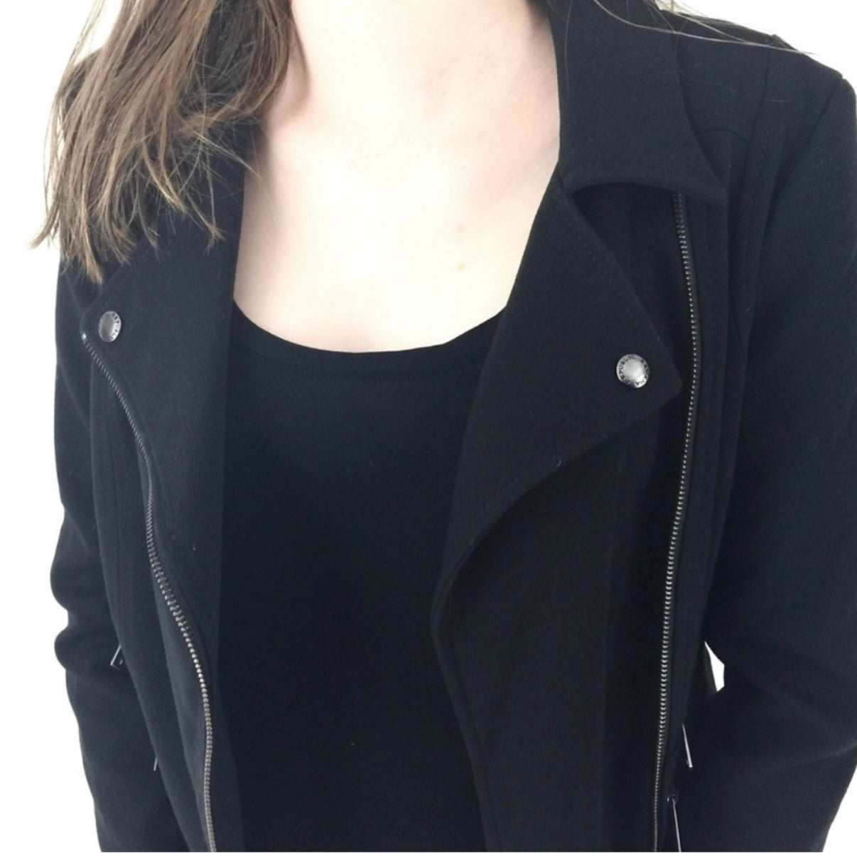 Banana Republic Suede Moto Jacket XS