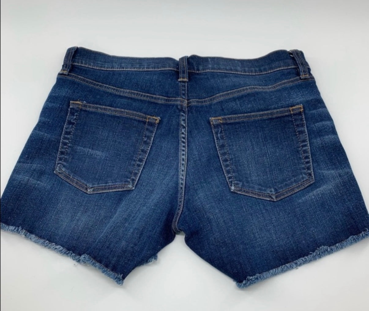 J.Crew Indigo Denim Shorts Size 24
