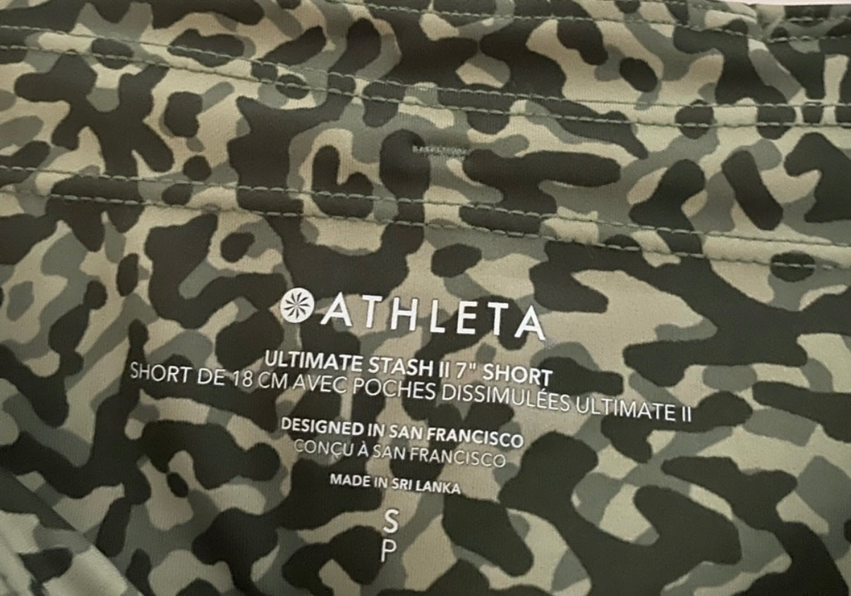 Athleta Ultimate Stash 11 Shorts Small