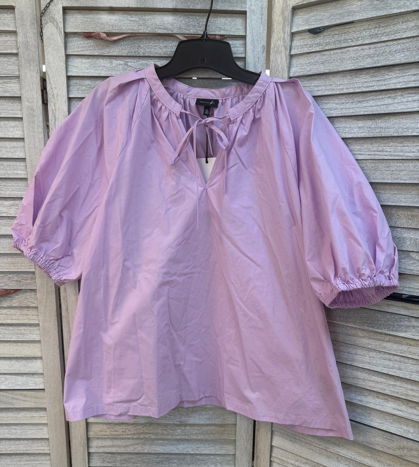 Who What Weat Purple Top XL