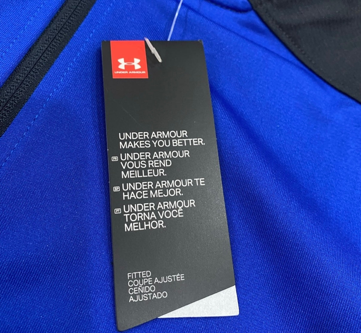 Under Armour Men's Full Zip Sweatshirt Small New