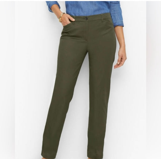 Talbots Straight Leg Chino Pant 16