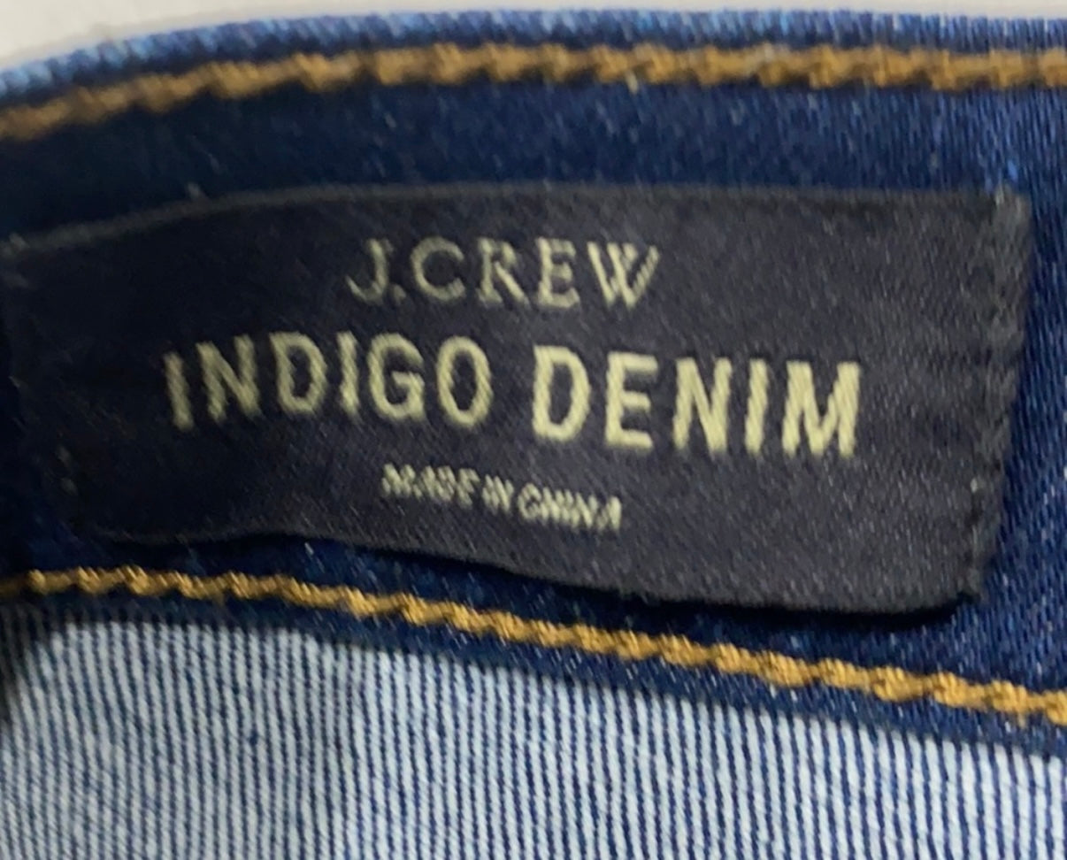 J.Crew Indigo Denim Shorts Size 24
