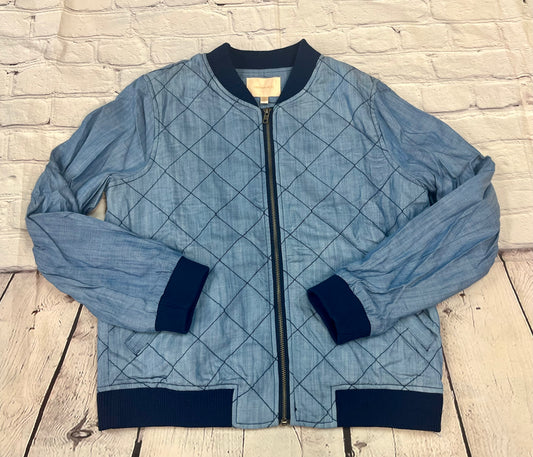 Quilted Lightweight Denim Jacket