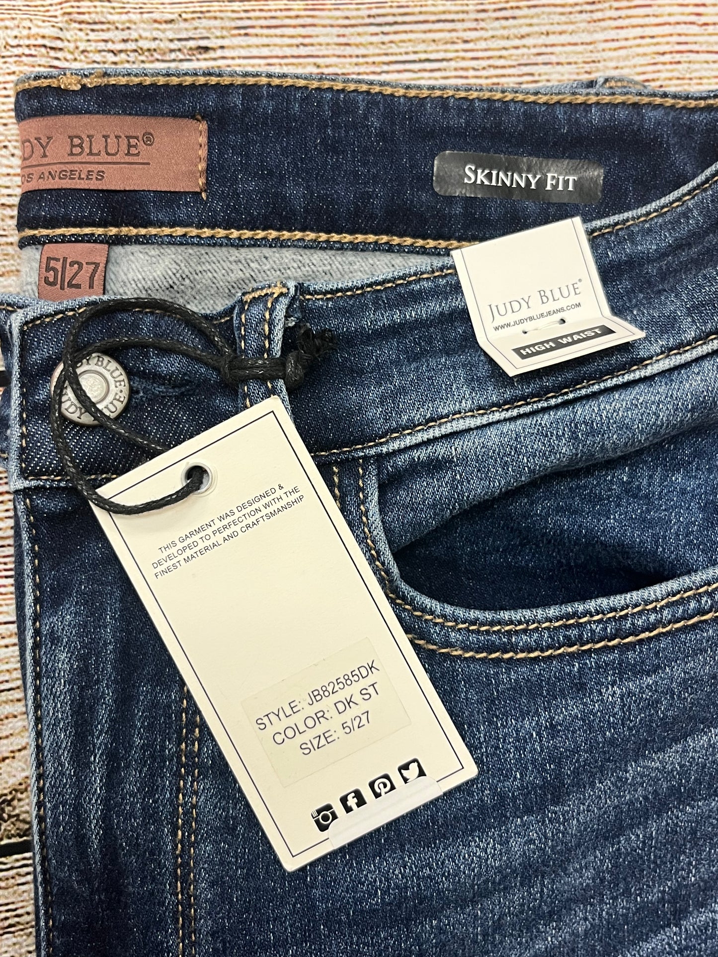 Judy Blue Skinny Fit High Waist Jeans